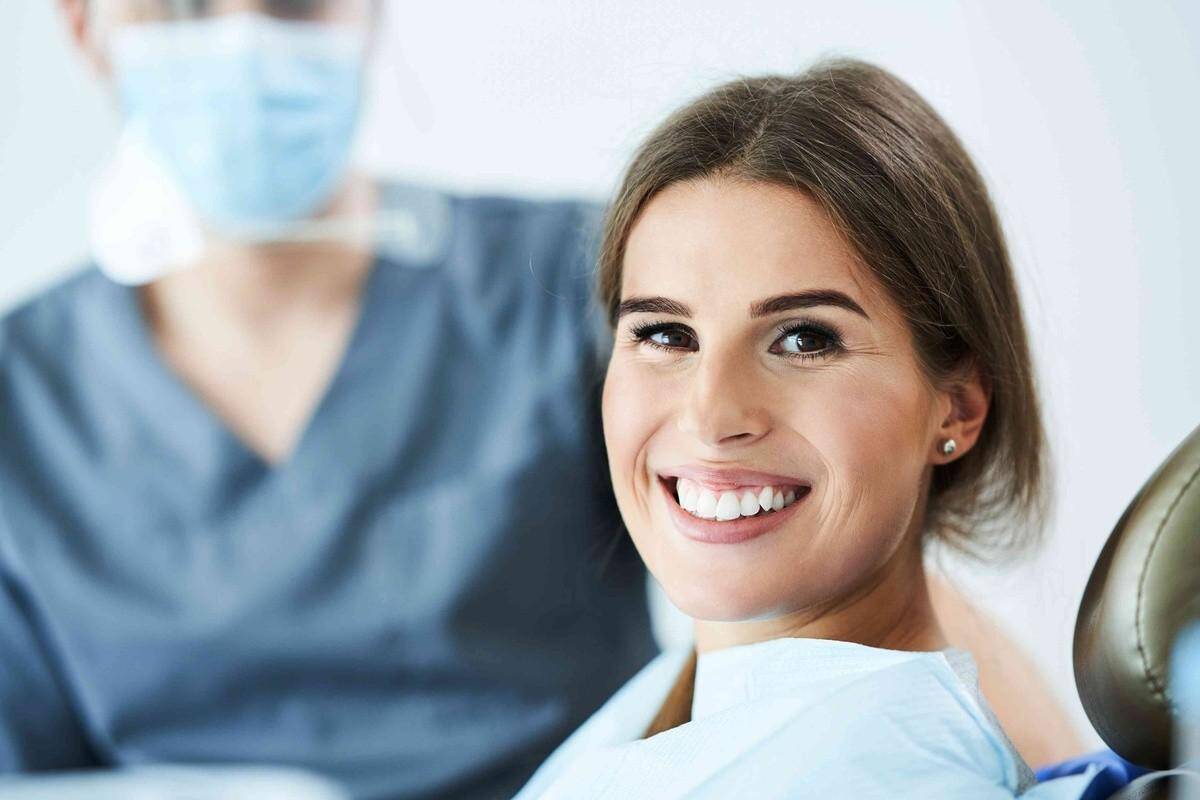 Patient undergoing an orthodontic evaluation for bite alignment and jaw development concerns