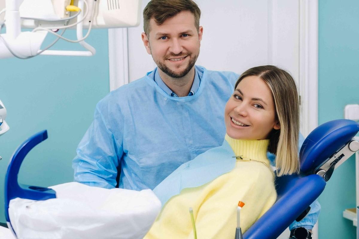 Patient discussing orthodontic treatment options for bite and alignment concerns